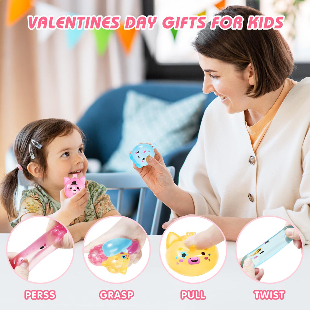 Drephere colorful fidget balls ideal for party favors, rewards, and quiet-time focus.