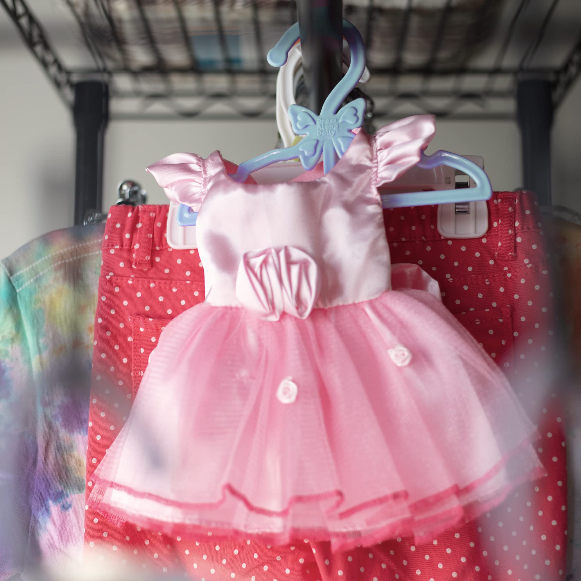 Dress Along Dolly organizer hanger for dresses and accessories