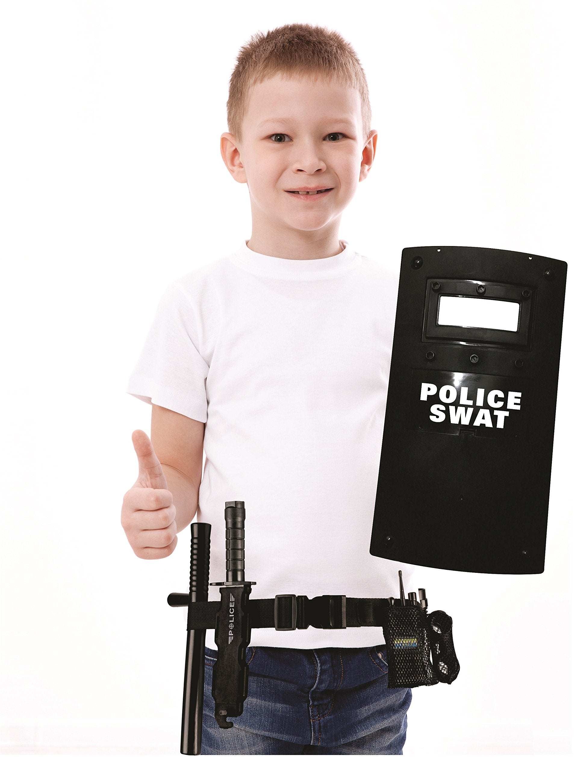 Dress Up America police walkie talkie promote communication during team-based role play