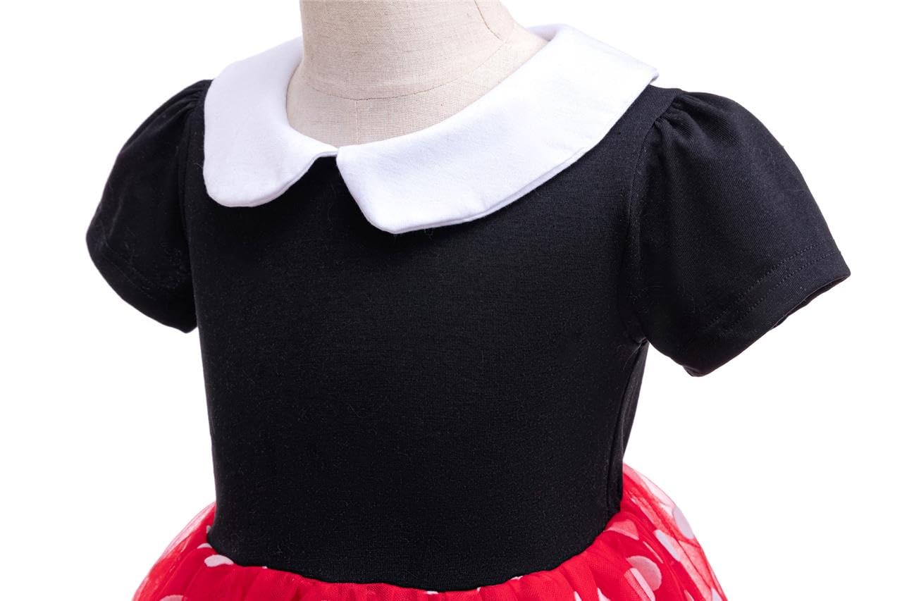 Dressy Daisy cotton-polyester fabric promotes breathable comfort during wear.