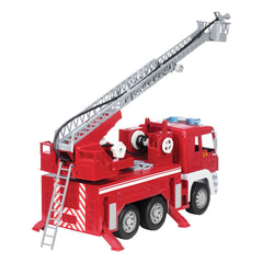 Driven by Battat red truck color enhances visibility and imaginative play.