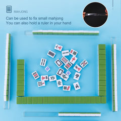 Drizzle pink travel mahjong set color options yellow and green.