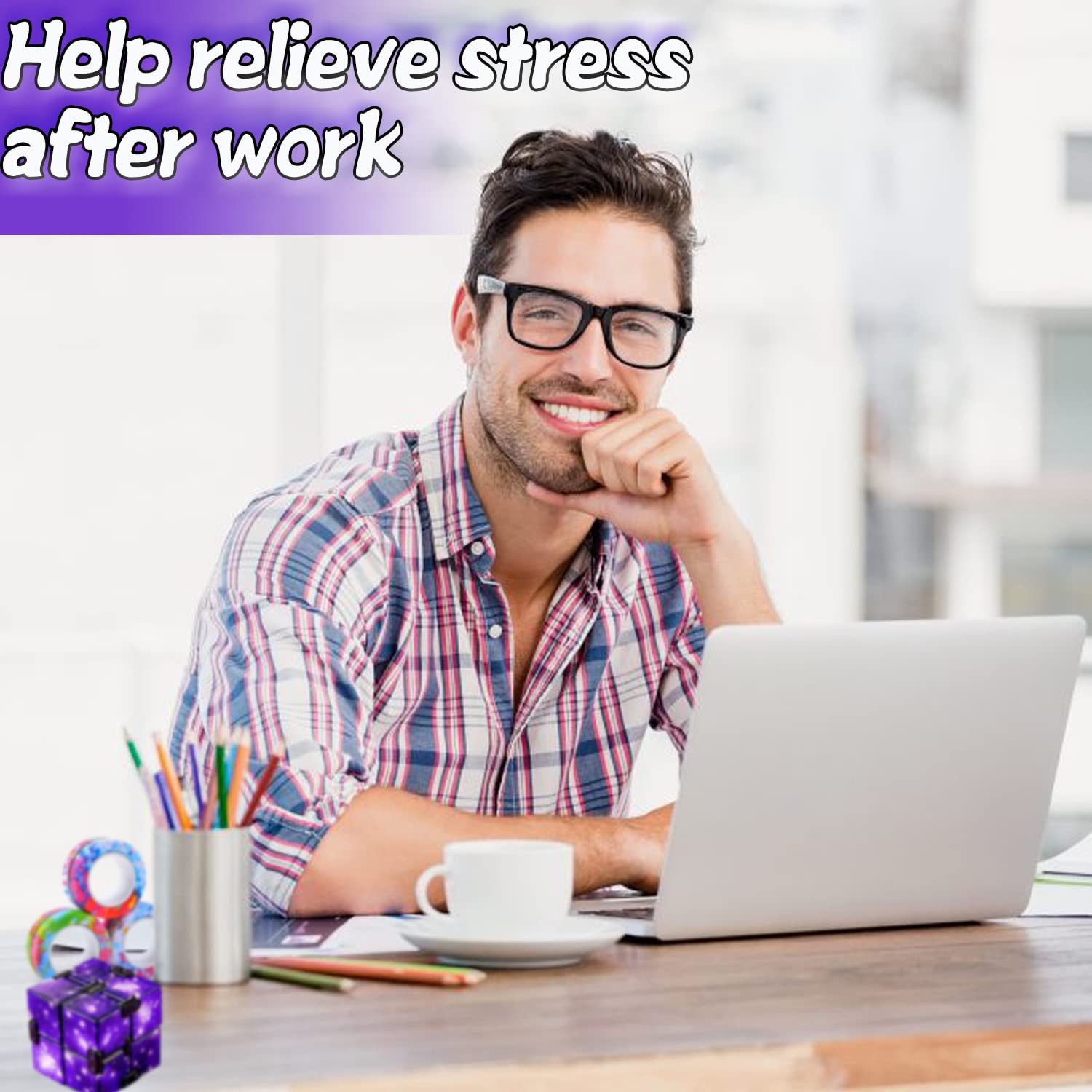 Dr.Kbder anxiety relief fidgets suitable for office or home use.
