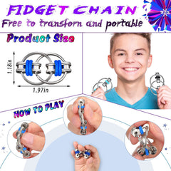 Dr.Kbder 5pc fidget set offers desk-friendly anti-stress tools.