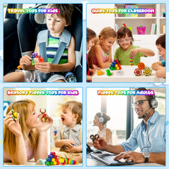 Dr.Kbder stretchy strings aid focus and on-the-go quiet play