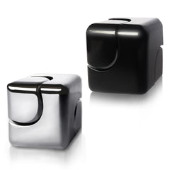 Dr.Kbder fidget spinner cube side view compact metal toy for on the go focus and stress relief.
