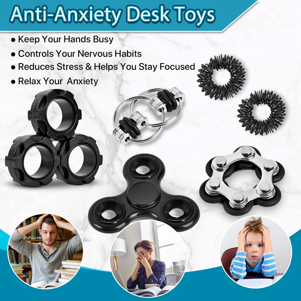 Dr.Kbder flippy chain toy for calming tactile input during breaks.