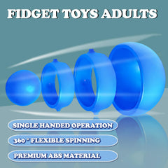 Dr.Kbder gyroscopic fidget toy smooth spin for stress relief.