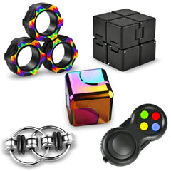 Dr.Kbder metal fidget spinner for focused work and stress relief.