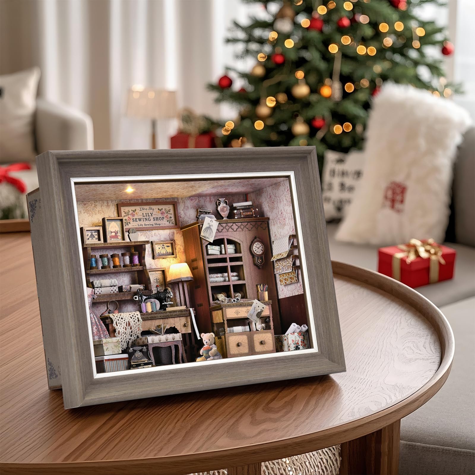 DROICC Book Nook Kit detailed dollhouse interior sparks storytelling