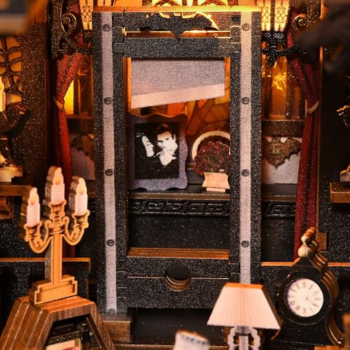 DROICC Book Nook Kit ghost figures for a spooky collection display