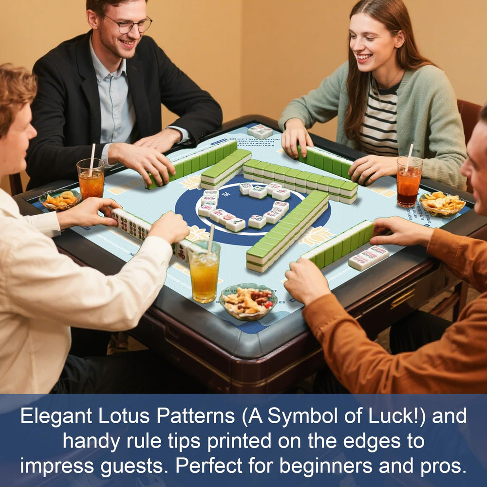Drounphi Mahjong Mat includes carry bag for easy transport