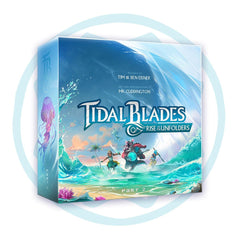 Druid City Games Tidal Blades 2 Rise of the Unfolders cover, inviting cooperative adventures for families.