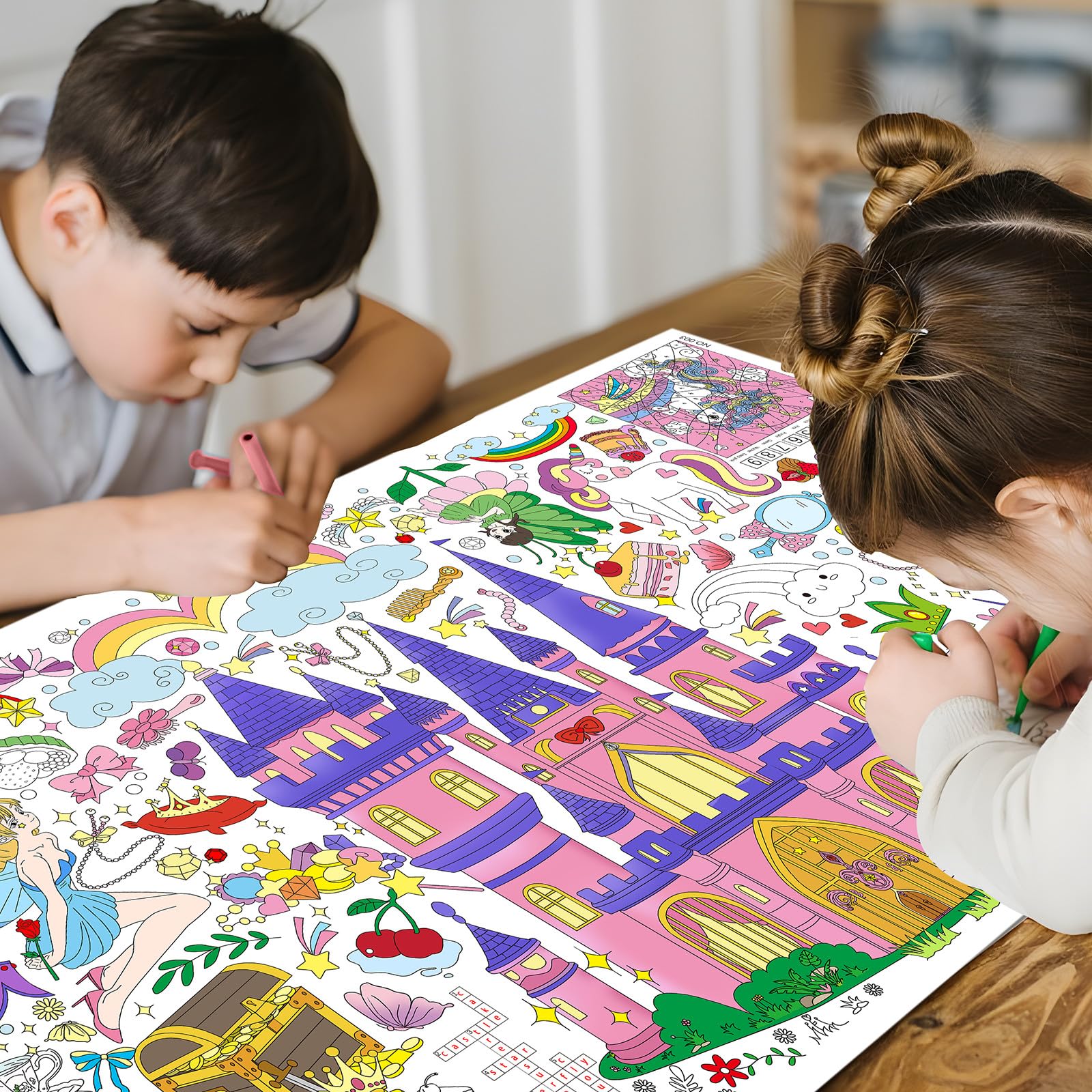 Drunze thick non-toxic paper supports vibrant coloring without tearing or soaking
