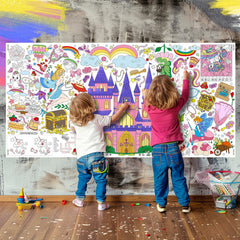 Drunze giant poster decor doubles as wall art after the party