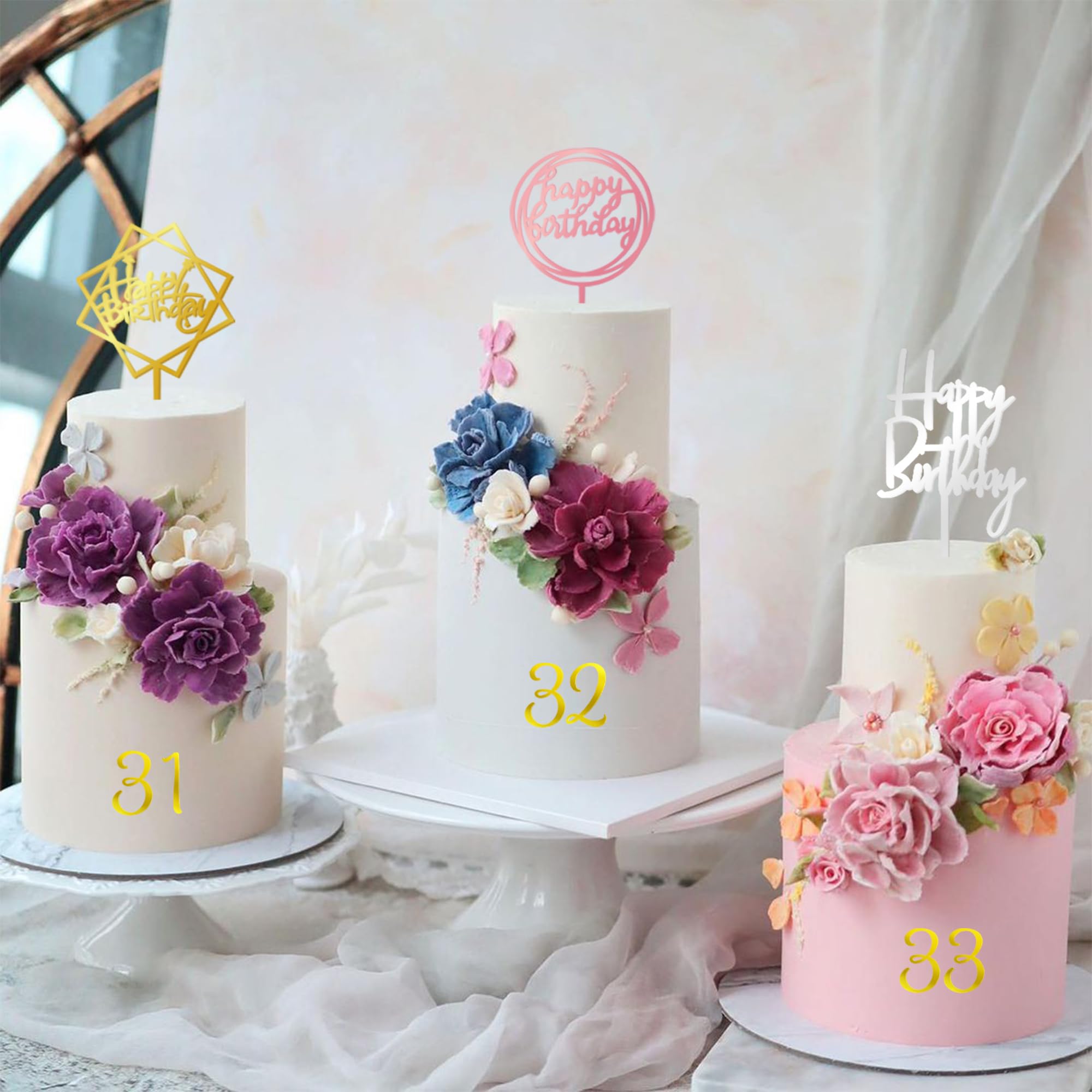 DRWATE reusable acrylic toppers are easy to clean and store