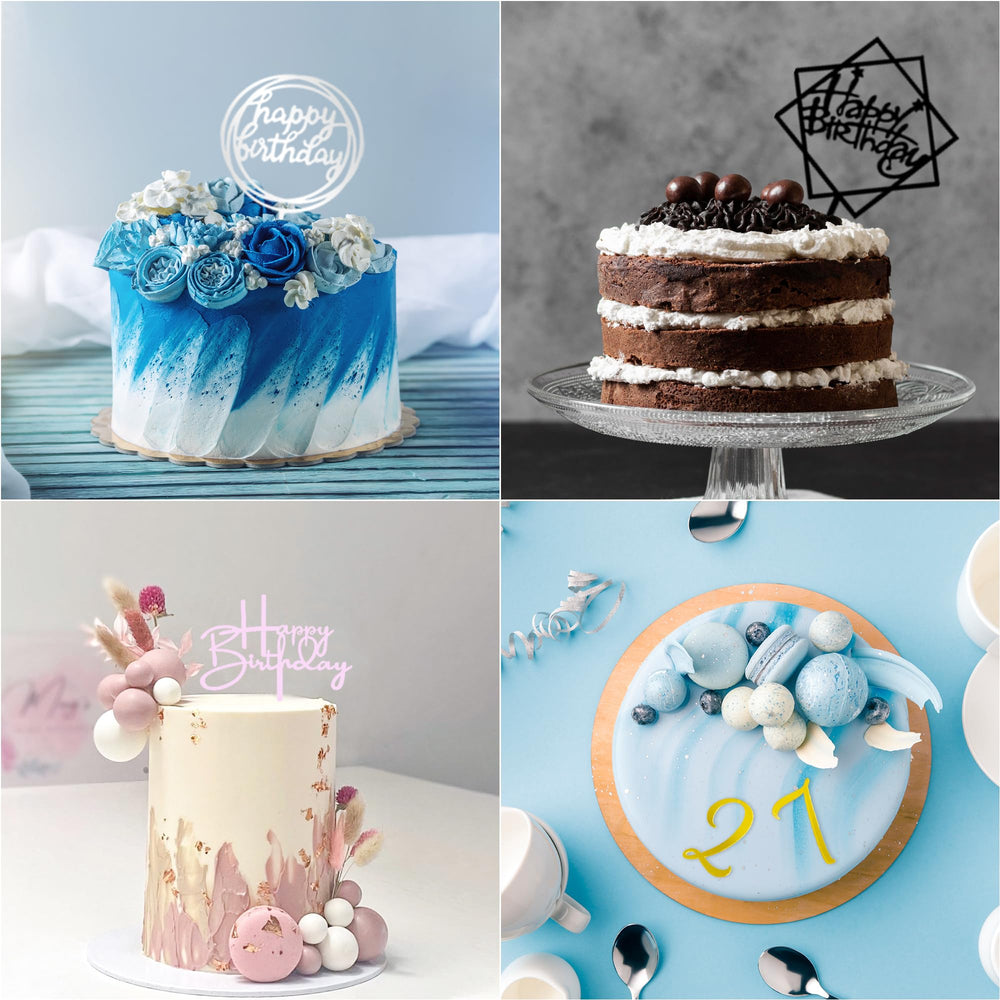 DRWATE DIY letter toppers let you spell names or messages