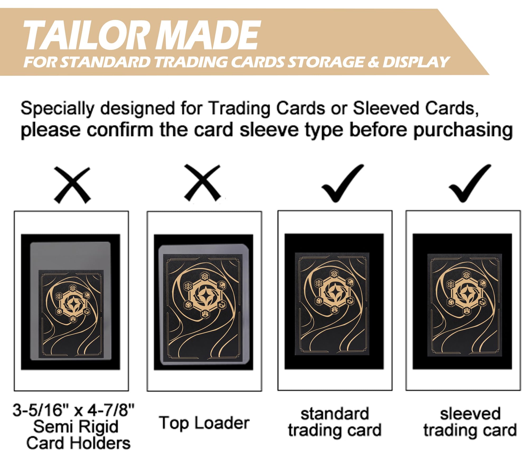 DRZERUI Lorcana binder back cover showing reinforced protection for collections