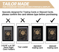 DRZERUI Lorcana binder back cover showing reinforced protection for collections