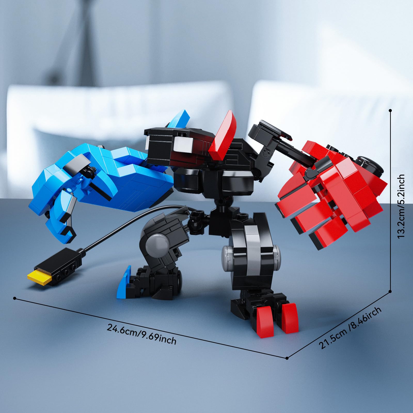 DRZYJ Building Block Set safe ABS materials for kids' crafting