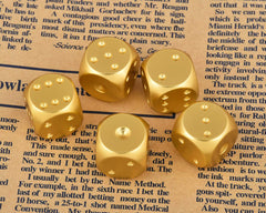 DS Distinctive Style compact dice set with case for travel