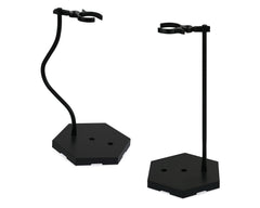 DS. DISTINCTIVE STYLE scratch-free clamp protects figures during display.