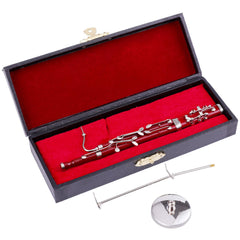 Dselvgvu 5.98-inch bassoon model with nickel-plated keys exudes craftsmanship