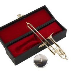 Dselvgvu trombone ornament for desks and shelves decor