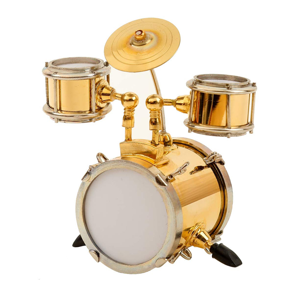 Dselvgvu home decor miniature drum adds elegant touch to any room