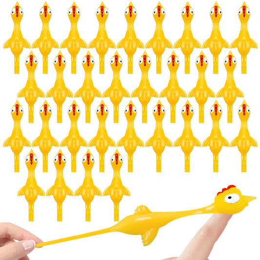 Dshengoo 30 pack finger slingshot chicken ready for party fun and shared play.