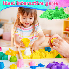 Dshengoo castle craft sand supports imaginative building with molds