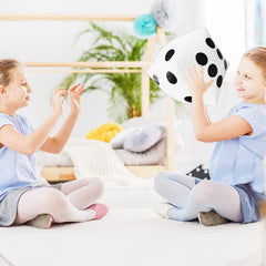 Dshengoo inflatable dice for indoor or outdoor games