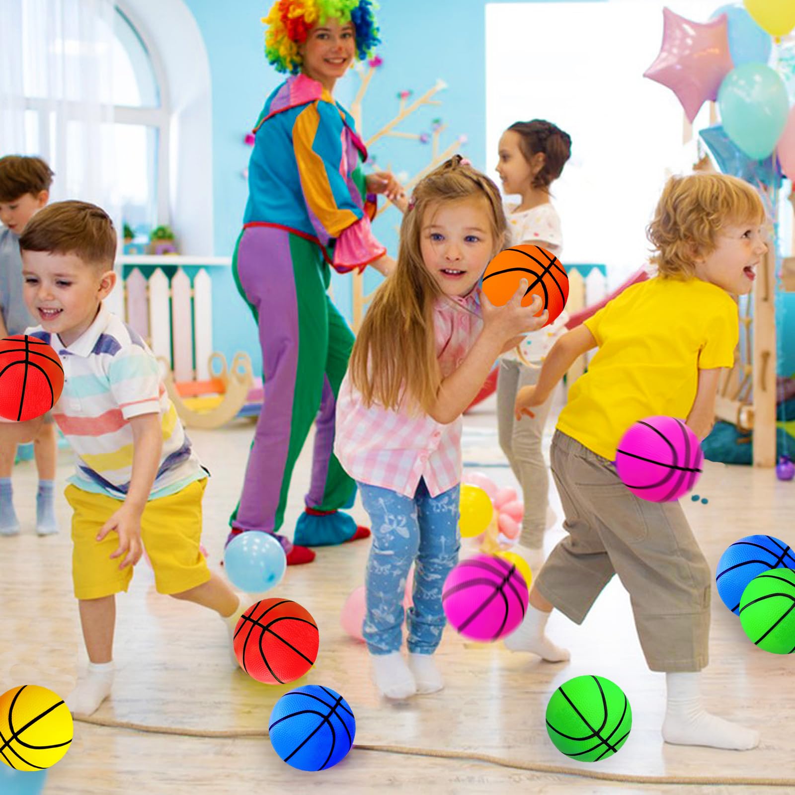 Dshengoo kids' indoor-outdoor basketball game set for family play