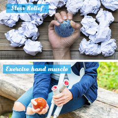 Dshengoo Solar System stress ball Jupiter for focused study breaks and squeeze pleasure.