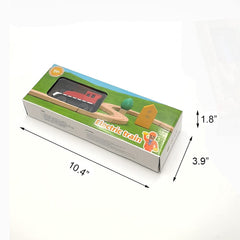 DSHMIXIA durable plastic and wood construction withstands daily play