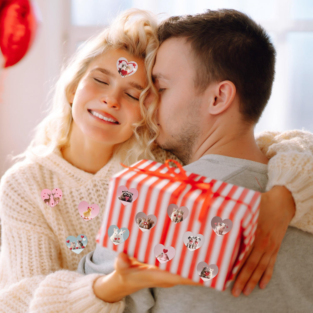 DSjuedui mouse sticker highlights cute heart accents