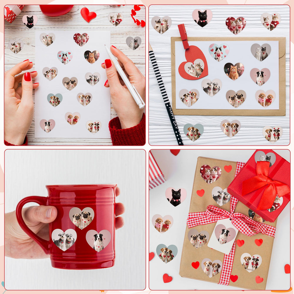 DSjuedui valentines stickers for loved ones keepsakes and craft projects