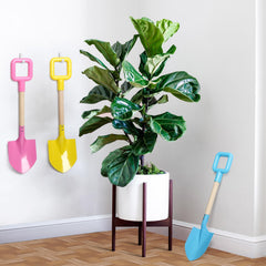 DSmile beach toy shovels with robust edges for sandbox play.