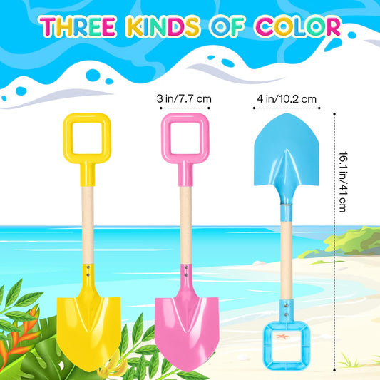 DSmile square-handle shovel for kids with smooth grip and safe design.