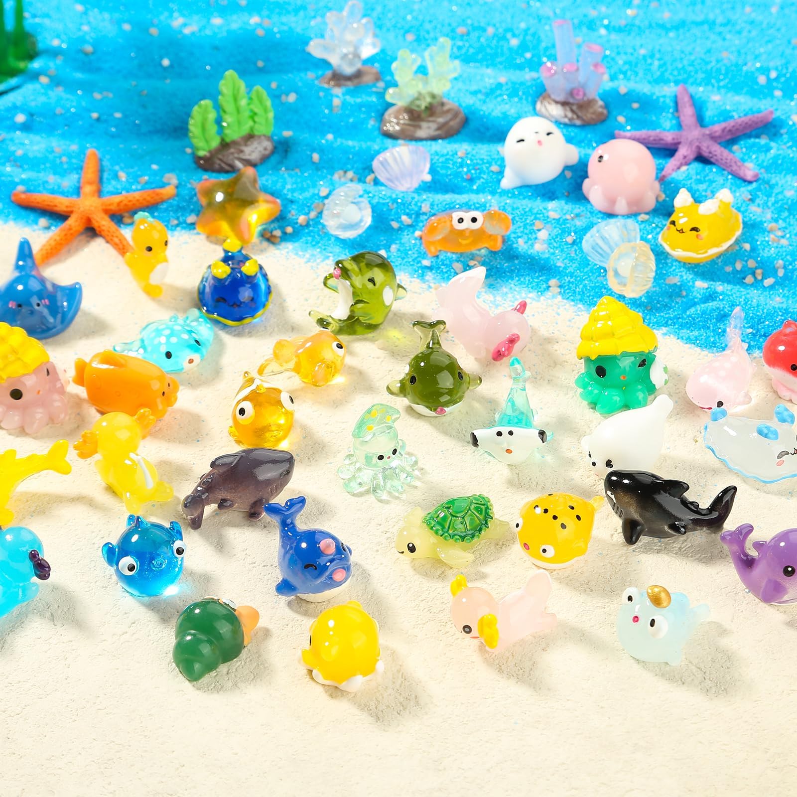 dsooldre ocean resin animals octopus for whimsical mini landscapes.