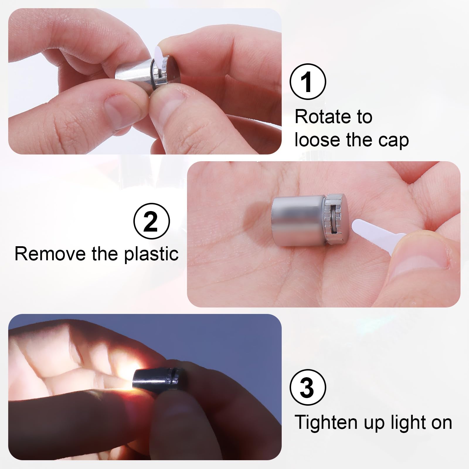 DSOOLDRE dollhouse night light setup adds delicate glow to mini rooms