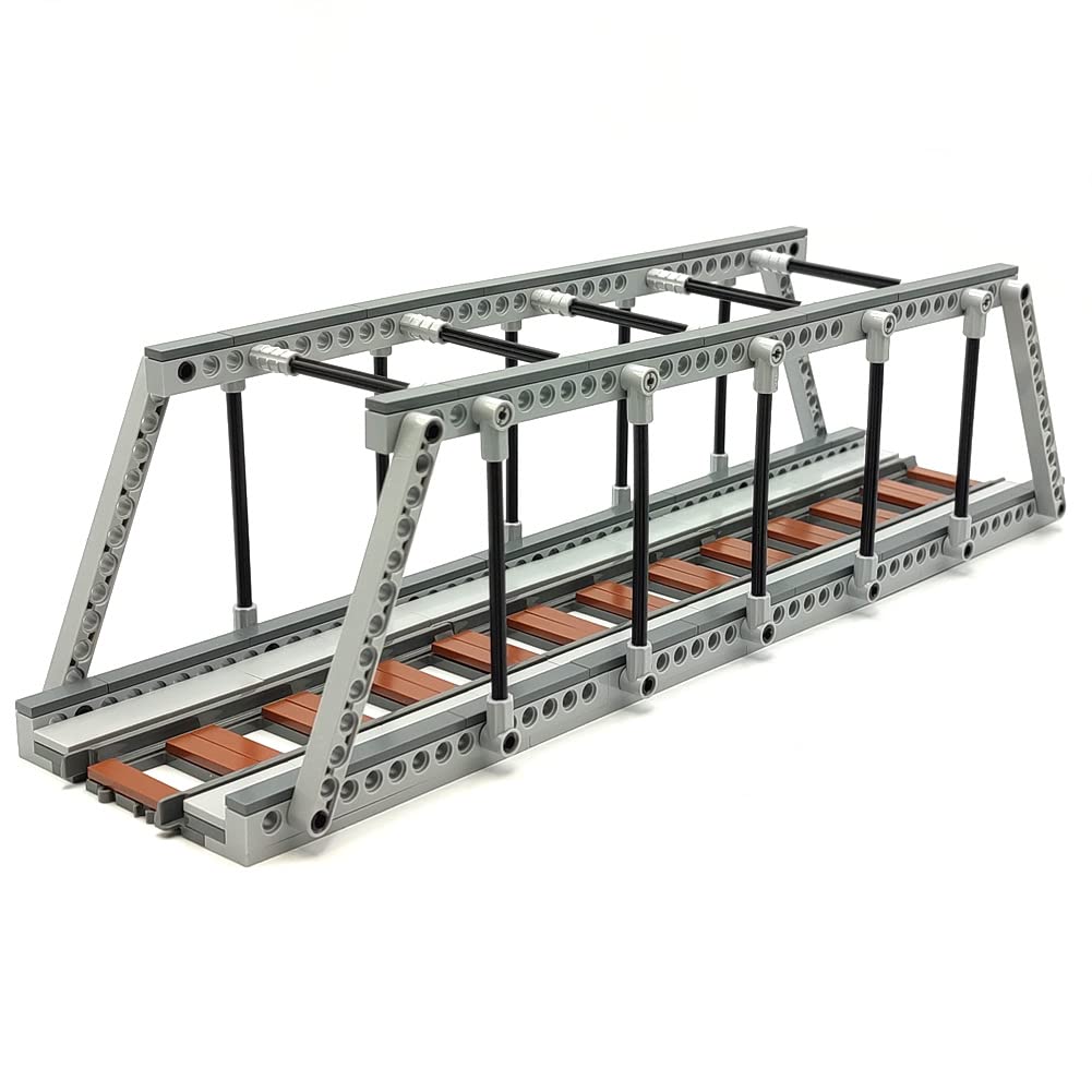 dspitwod Classic Train Bridge assembly for imaginative track layouts and easy setup