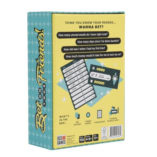 DSS Games Bet On Your Friends dealer button guides rounds smoothly