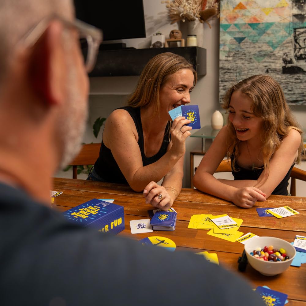 DSS Games The Super Fun Family Time Game family-play scene, great for gatherings and lasting memories.