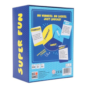 DSS Games The Super Fun Family Time Game prompt cards, sparking laughter and meaningful conversations.