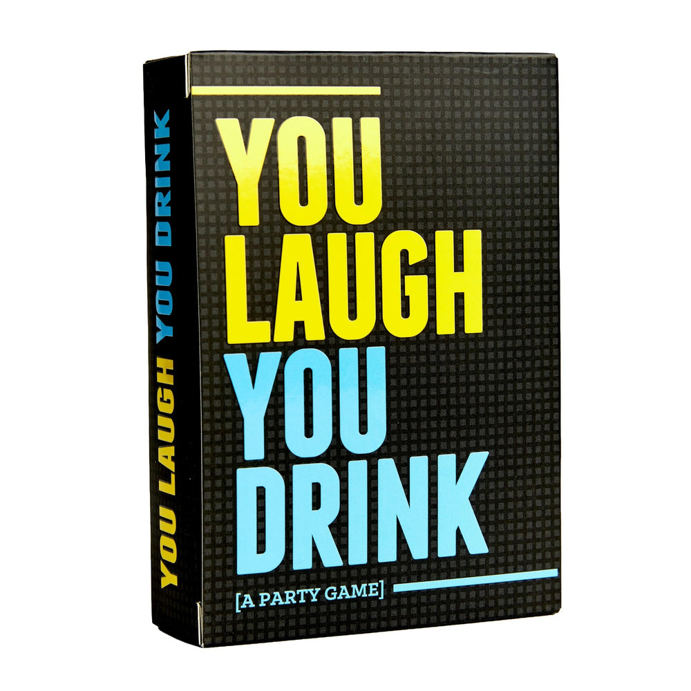 DSS Games You Laugh You Drink cover art; fun party starter for adults.