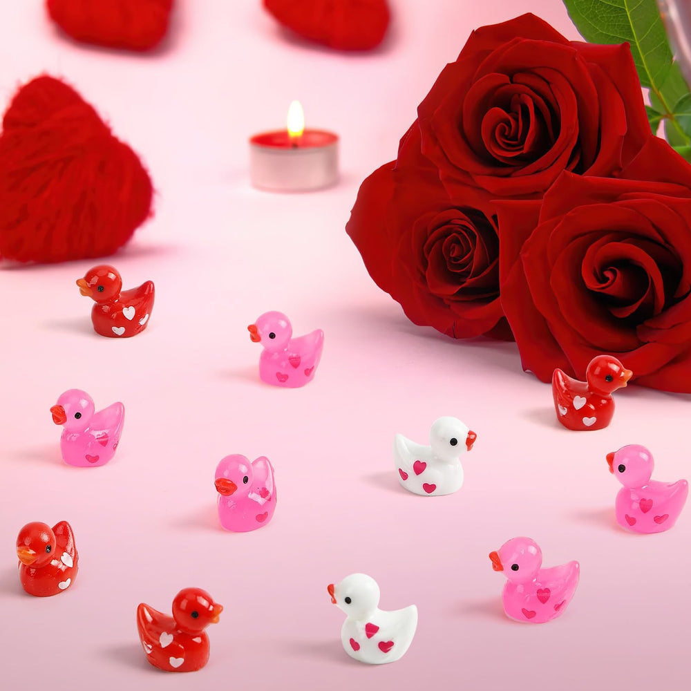 DTOFOOT tiny ducks are durable resin accents for DIY crafts and gifts.