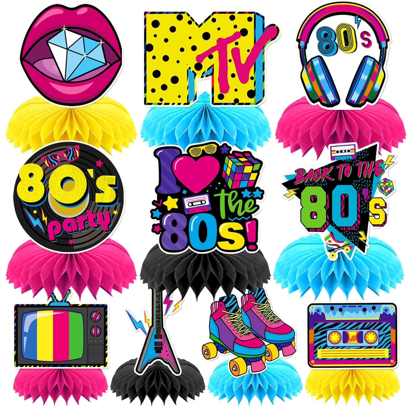 DTOFOOT 80s radio centerpiece adds retro table decor and photo-worthy charm