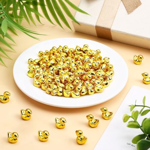 DTOFOOT gold ducks vase filler sample ideal for festive displays and DIY accents.
