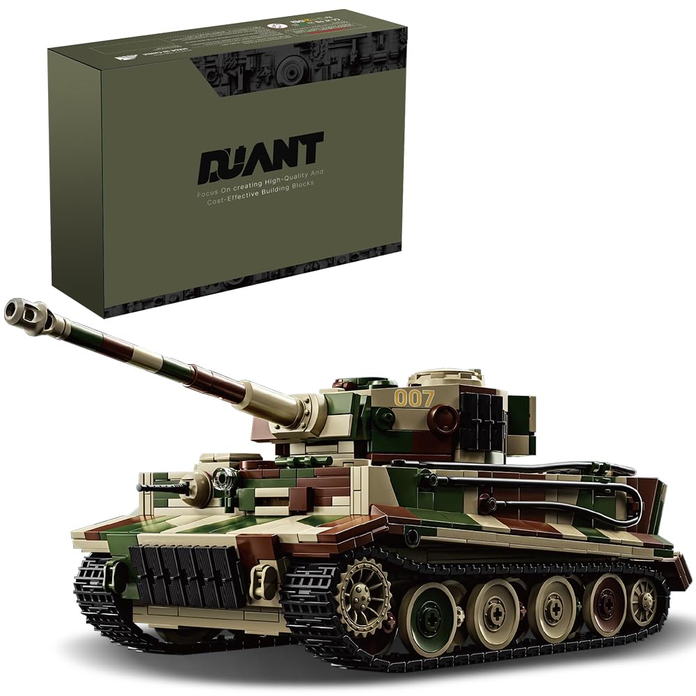 DUANT Tiger Tank No.7 front view, ideal for bold room display.